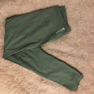 High waisted training leggings-cropped